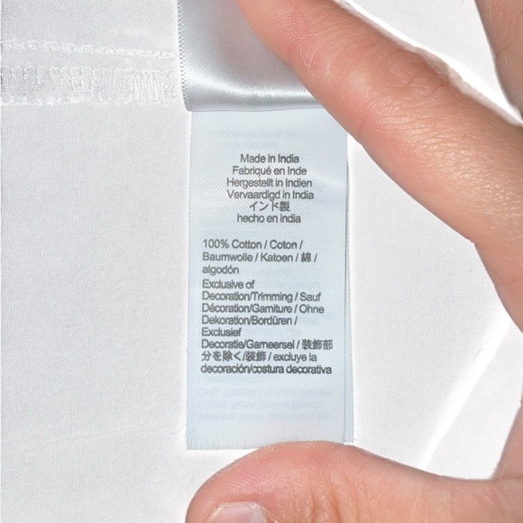 J.CREW BLACK V-NECK EYELET TRIM MINI DRESS - Picture 5 of 9